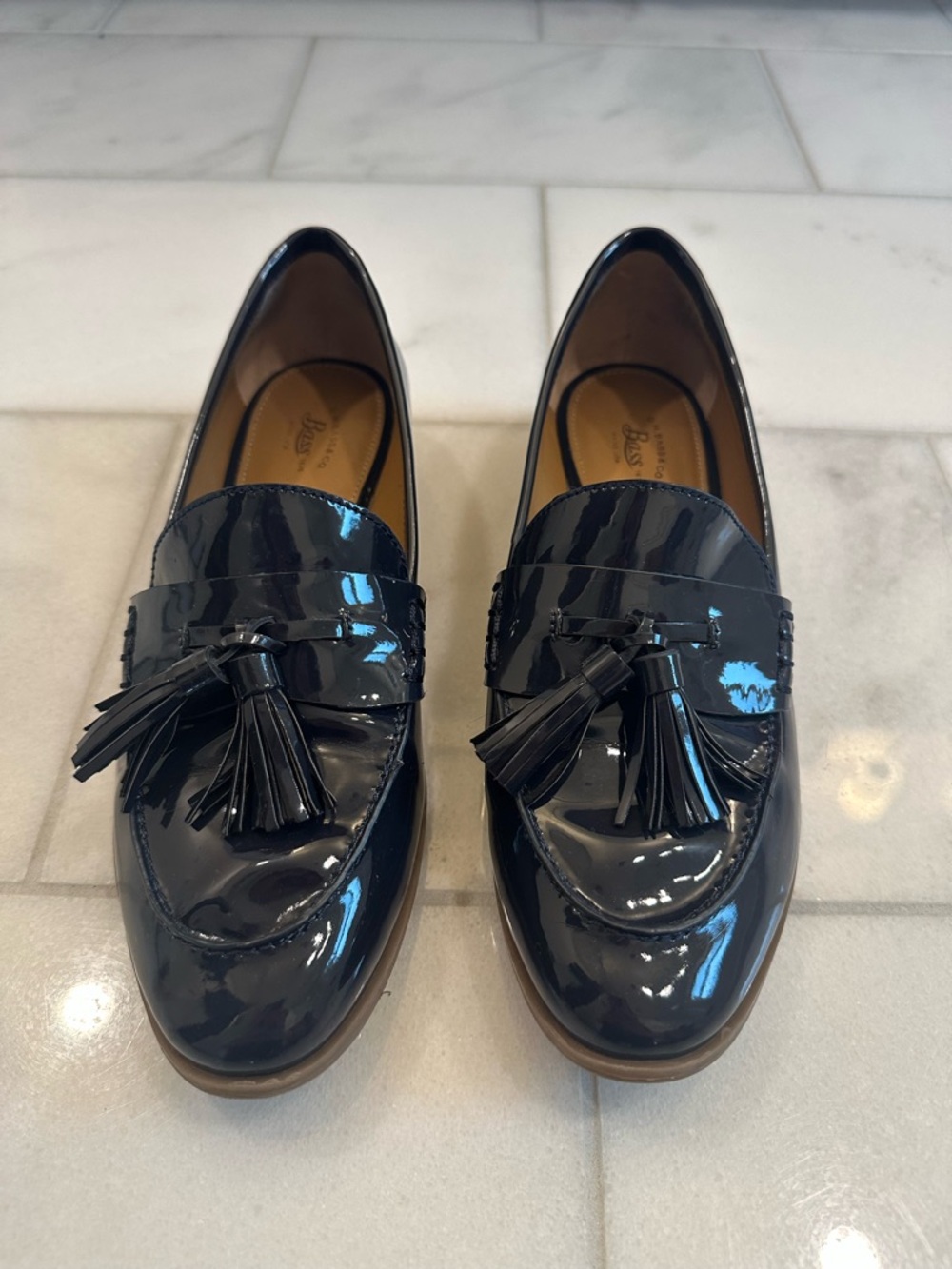 G.H. Bass & Co Weejuns® Tassel Loafers in Blue - Sz 8.5